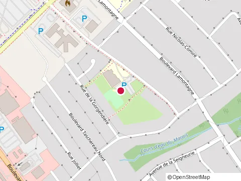 Location of Construction Carl Breton at 1088 avenue Linière, Sainte-Marie