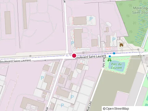 Location of Construction Carl Landry Inc at 6247 boulevard Saint-Laurent, Sainte-Catherine