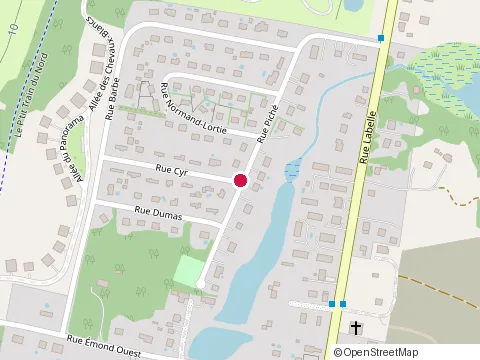 Location of Construction Carmel Laurence Ltée at 1314 Rue Piché, Mont-Tremblant