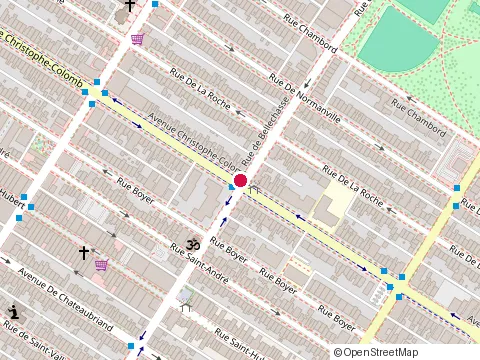 Location of Construction Carolina Ltée at 6281 avenue Christophe-Colomb, Montréal
