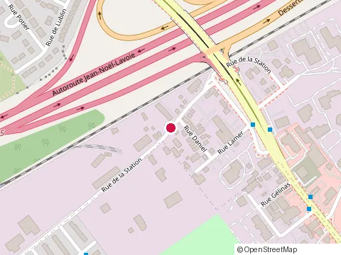 Location of Construction Caruso at 38 de la Station, Laval