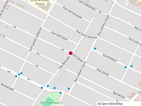 Location of Construction Cfg at 1100 Rue Guilbault, Longueuil