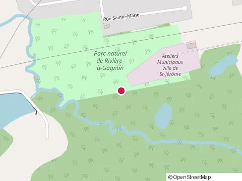 Location of Construction Chapro Inc at Rue Raymond, Saint-Colomban