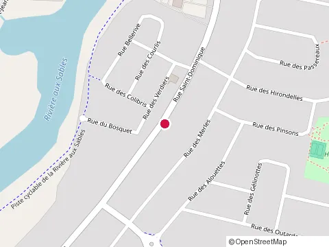 Location of Construction Chayer & Simard at 2693 Rue Saint Dominique, Jonquière