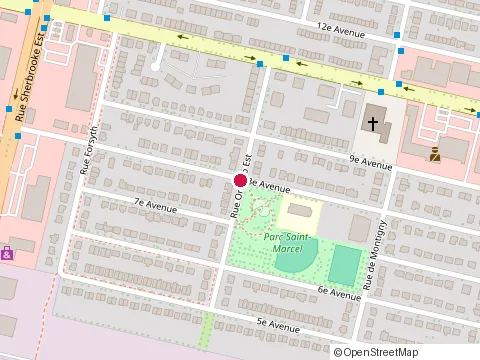 Location of Construction Christian Germain Inc at 11915 Rue Ontario E, Pointe-aux-Trembles