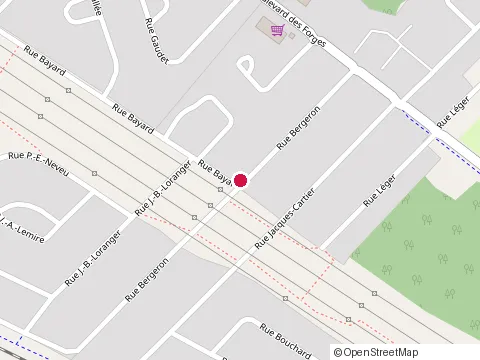 Location of Construction Cma at 1815 Rue Bergeron, Trois-Rivières