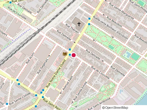 Location of Construction Cocoon at 4756 rue Notre Dame O, Montréal