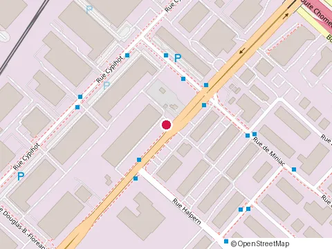 Location of Construction Cogela at 10555 Henri-Bourassa Boul W, Saint-Laurent