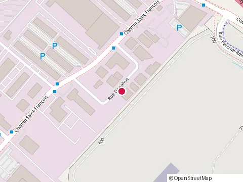 Location of Construction Concreate Ltee at 5840 Rue Donahue, Saint-Laurent