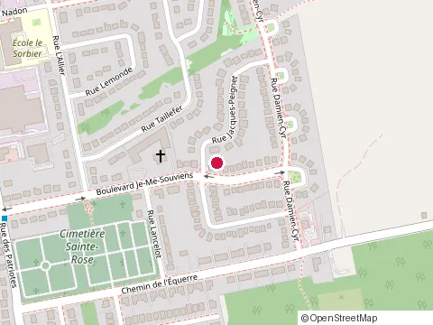 Location of Construction Cosinus Inc at 1687 Rue Jacques-Peignet, Laval