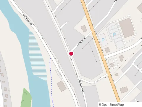 Location of Construction Csl at 577 147E Rue, Saint-Georges