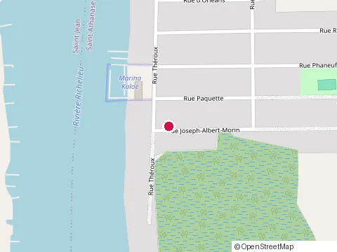 Location of Construction d Charpentier Inc at 47 Rue Joseph-Albert-Morin, Saint-Jean-sur-Richelieu