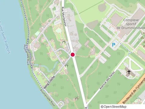 Location of Construction d Lamoureux at 1600 Rue Montplaisir, Drummondville