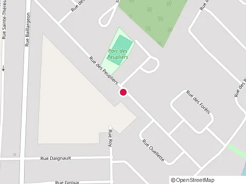 Location of Construction d.Charpentier at 92 boulevard des Peupliers, Saint-Jean-sur-Richelieu