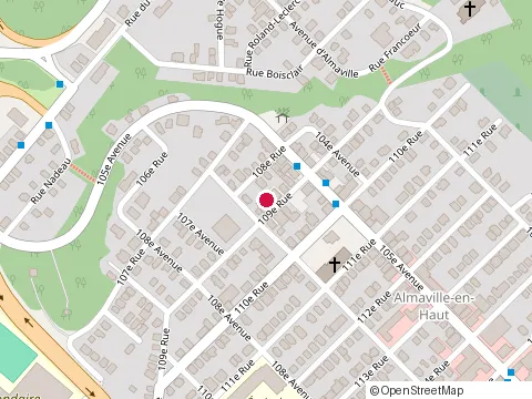 Location of Construction Dan And Ben Inc at 578 109E Rue, Shawinigan