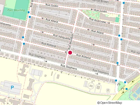 Location of Construction de Bateaux en Bois at 1062 Rue Rolland, Verdun