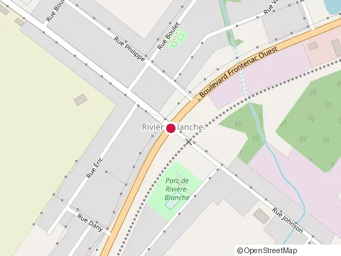Location of Construction de l'Amiante at 1209 boulevard Frontenac O, Thetford Mines