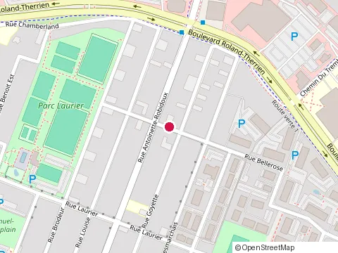 Location of Construction Denis Desjardins Inc at 2-2260 Rue Bellerose, Longueuil