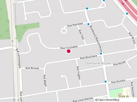 Location of Construction Denis Fournier at 1101 Rue Quintin, Saint-Jérôme