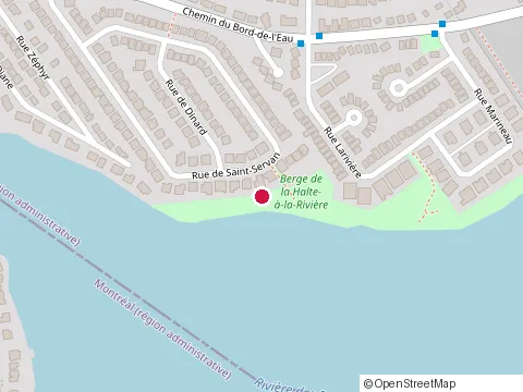 Location of Construction Denis Gouin at 345 Rue de Saint-Servan, Laval