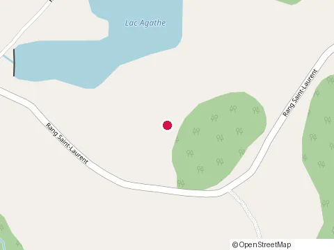 Location of Construction Denis Joly & Fils Inc. at Rang Sainte-Cecile Sain�Te-Beatrix 1184, Québec