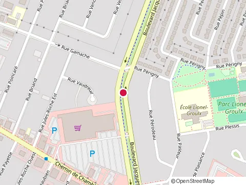 Location of Construction Derome Ltee at 165 boulevard Jacques-Cartier E, Longueuil