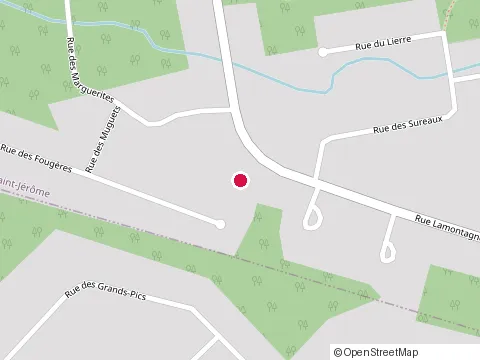 Location of Construction Desjardins at 25 Bd Daniel-Johnson, Saint-Jérôme