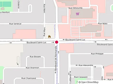 Location of Construction Dlt Inc at 89 Bd Saint-Luc, Saint-Jean-sur-Richelieu