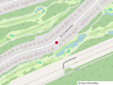 Location of Construction Dm Inc. at 127 Rue du Blainvillier, Blainville