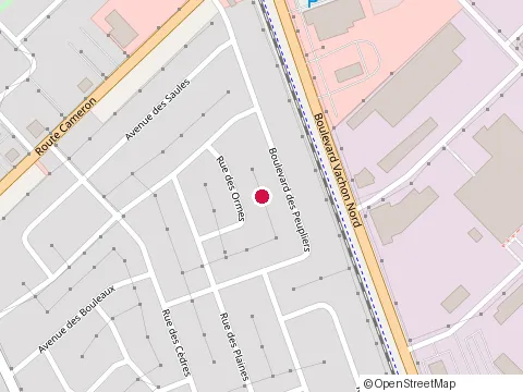 Location of Construction Dominic Lehoux at 338 Rue des Ormes, Sainte-Marie