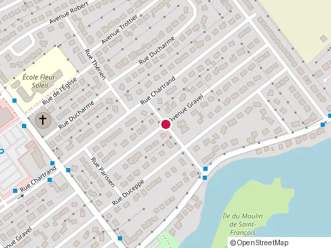 Location of Construction Doris Lessard Inc at 525 Rue Emma, Laval