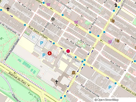 Location of Construction Doverco at 3840 Rue Saint-Urbain, Montréal