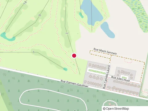 Location of Construction du Golf at 3700 Rue Damien-Gauthier, Montréal