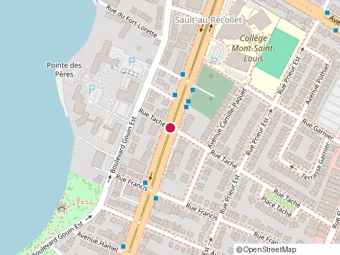Location of Construction Dubois & Ronco at 1645 boulevard Henri-Bourassa E, Montréal