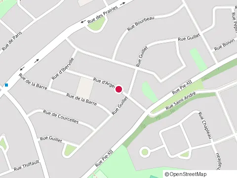 Location of Construction Dupuis Enr at 72 Rue de la Barre, Trois-Rivières