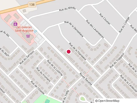 Location of Construction Dynamic at 116 Rue de la Filandière, Saint-Augustin-de-Desmaures