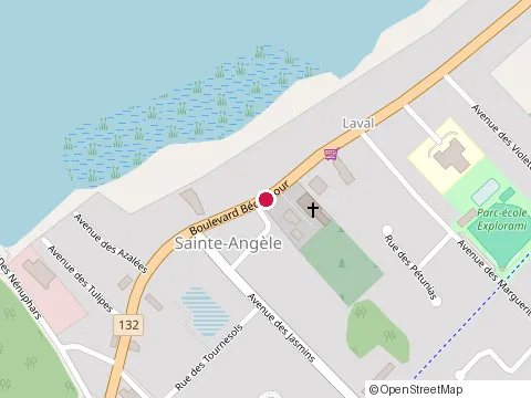 Location of Construction E. Désilets Inc at 14190 boulevard Bécancour, Bécancour