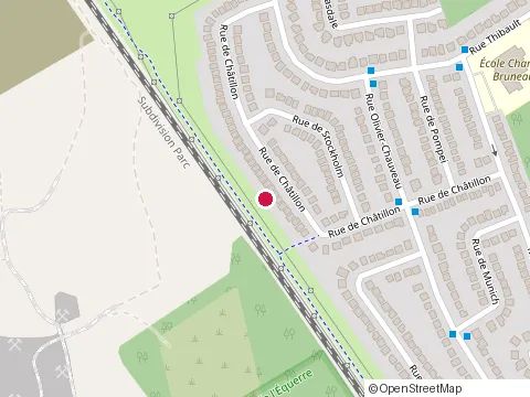 Location of Construction Eden at 1219 Rue de Châtillon, Laval