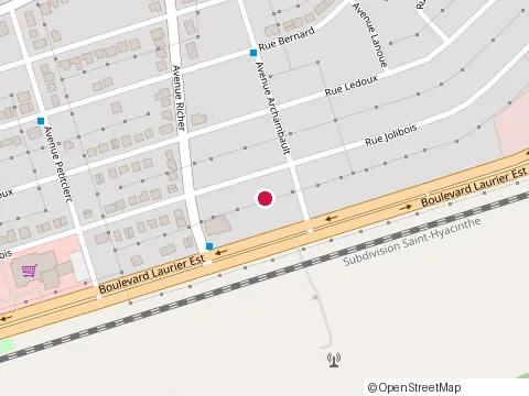 Location of Construction Elfe at 13250 avenue Archambault, Saint-Hyacinthe