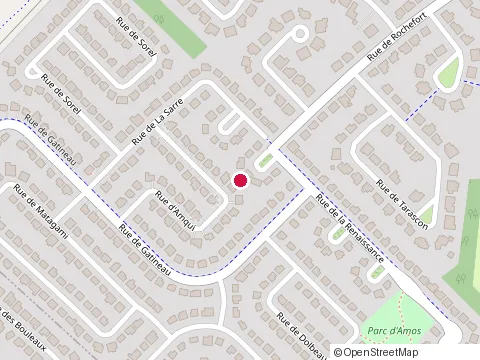 Location of Construction Empire Lr Inc at 215 Rue de la Renaissance, Blainville