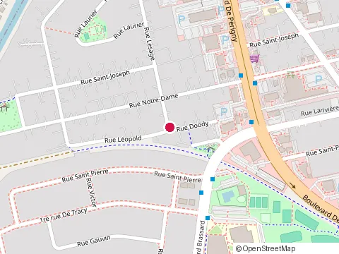 Location of Construction Endi at 935 Bd Lesage, Laval