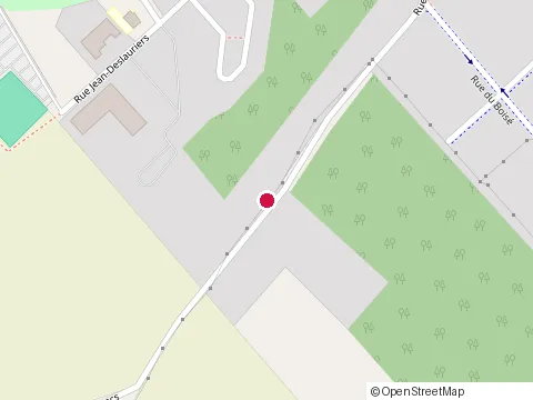 Location of Construction Eric Lamiran at 595 Rue des Bois-Francs, Boucherville