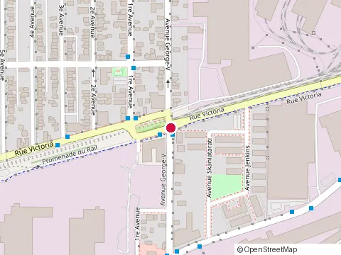 Location of Construction et Excavation Map Inc at 365 avenue George V, Lachine