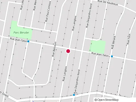 Location of Construction et Renovation at 335 Rue Langlois, Granby