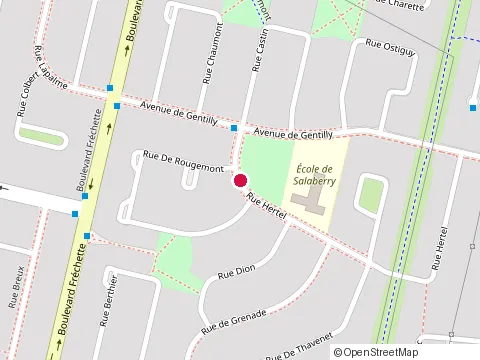 Location of Construction et Renovation Br et Fils Inc at 1412 Rue Hertel, Chambly