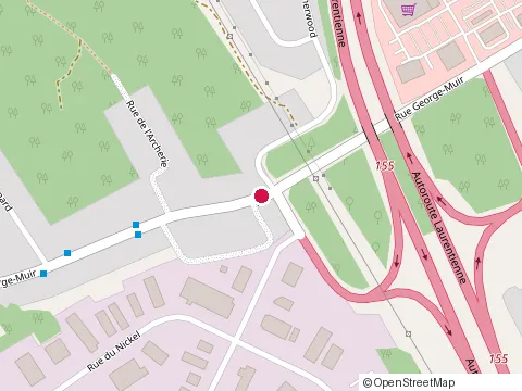 Location of Construction et Renovation Cgr at 445 Rue George-Muir, Québec