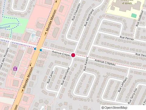 Location of Construction et Renovation Image at 420 Rue Caron, Mascouche