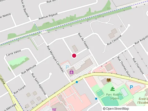 Location of Construction F2M at 11105 Rue des Passereaux, Québec