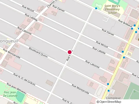 Location of Construction Fergie at 1530 Rue Labonté, Longueuil