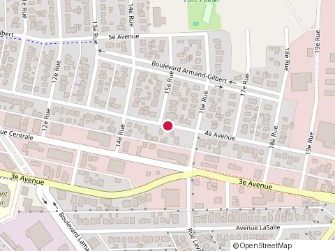 Location of Construction Filiatrault at 300 avenue Centrale, Val-d'Or